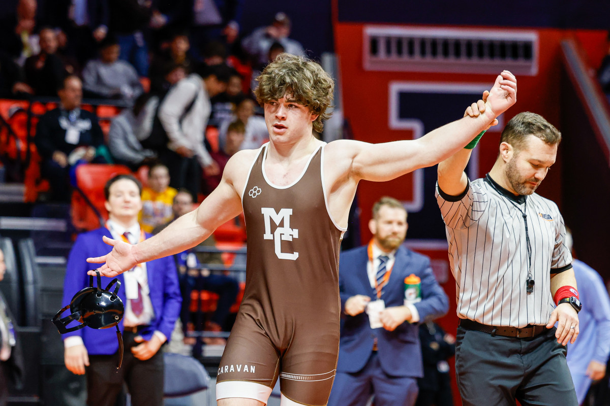 Illinois wrestling championships February 17 2024 Nate Latsch 25927